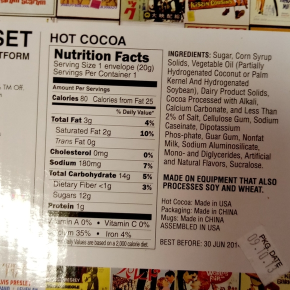 Elvis Presley Mug Gift Set Hot COCOA  Ceramic NIB - Picture 8 of 9